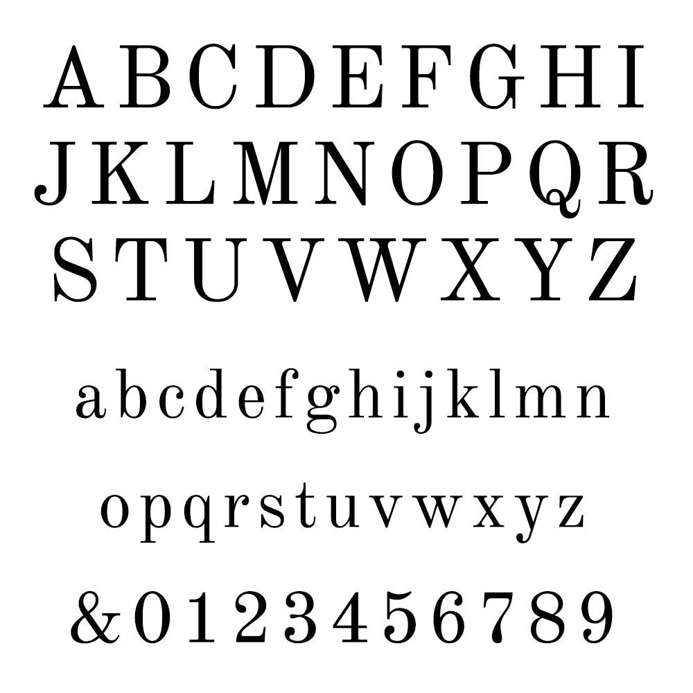 Personalised Silver Monogram Cufflink Set