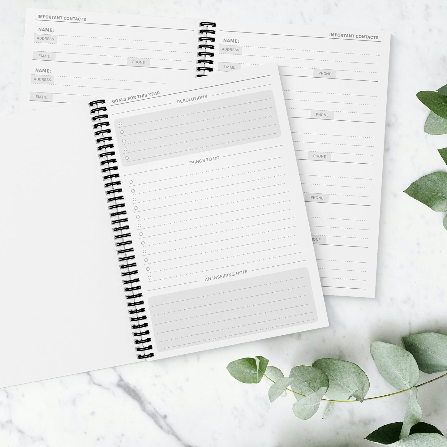 Kitty Cat 12 Month Diary