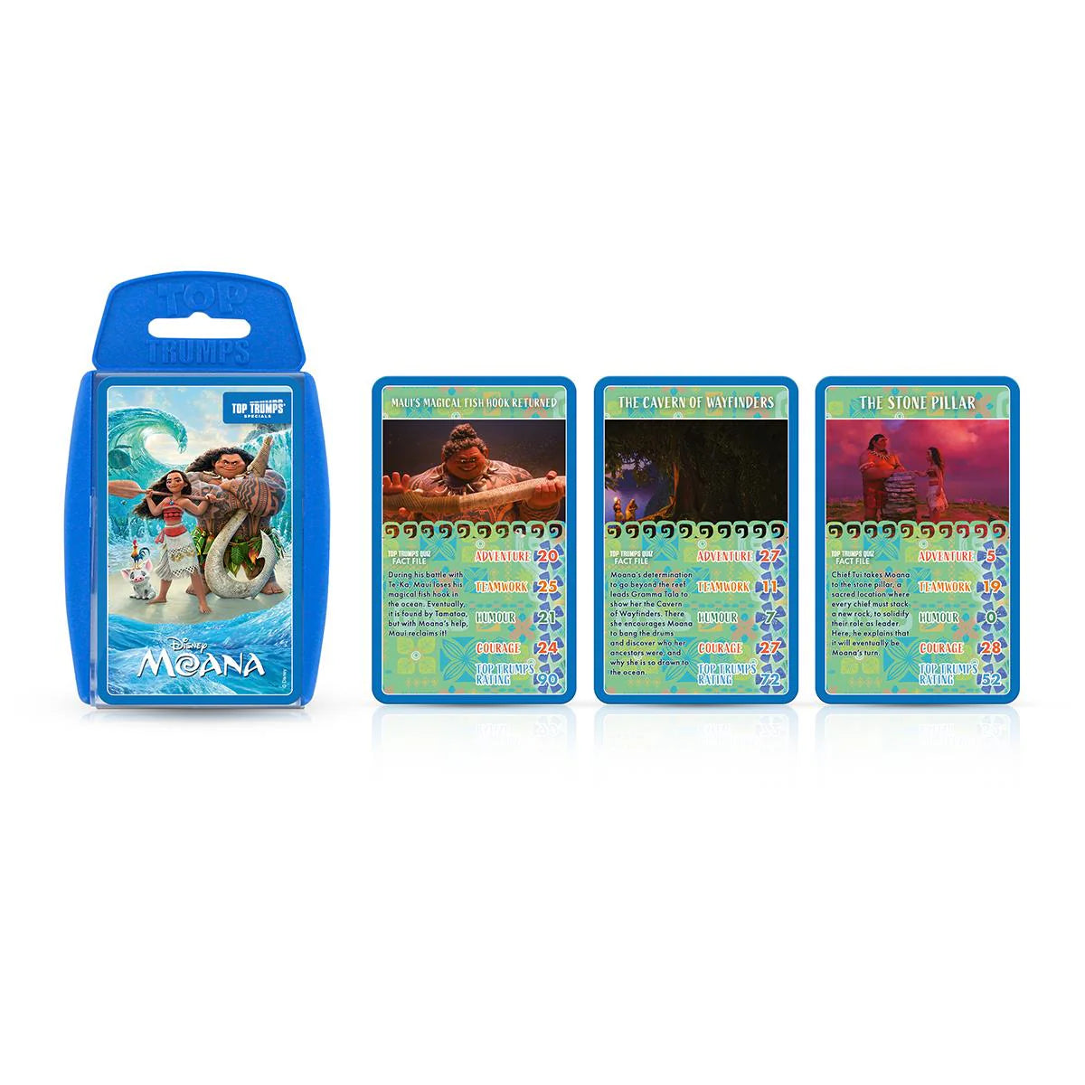Moana Top Trumps Card Game