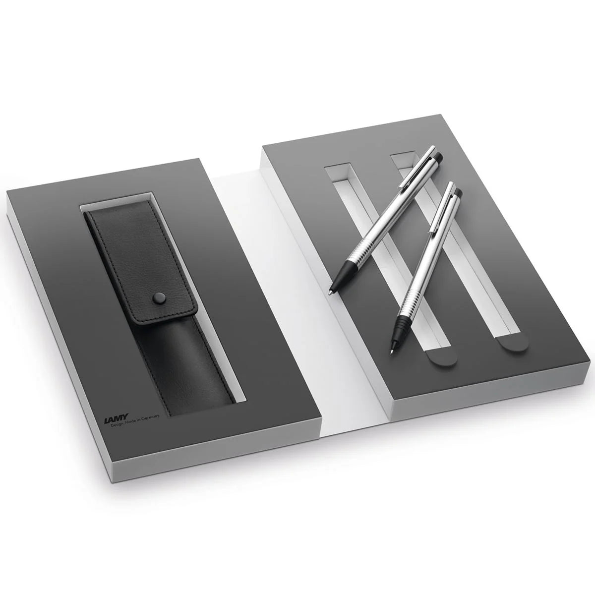 Lamy Logo Matte Ballpoint Pen and Mechanical Pencil Gift Set