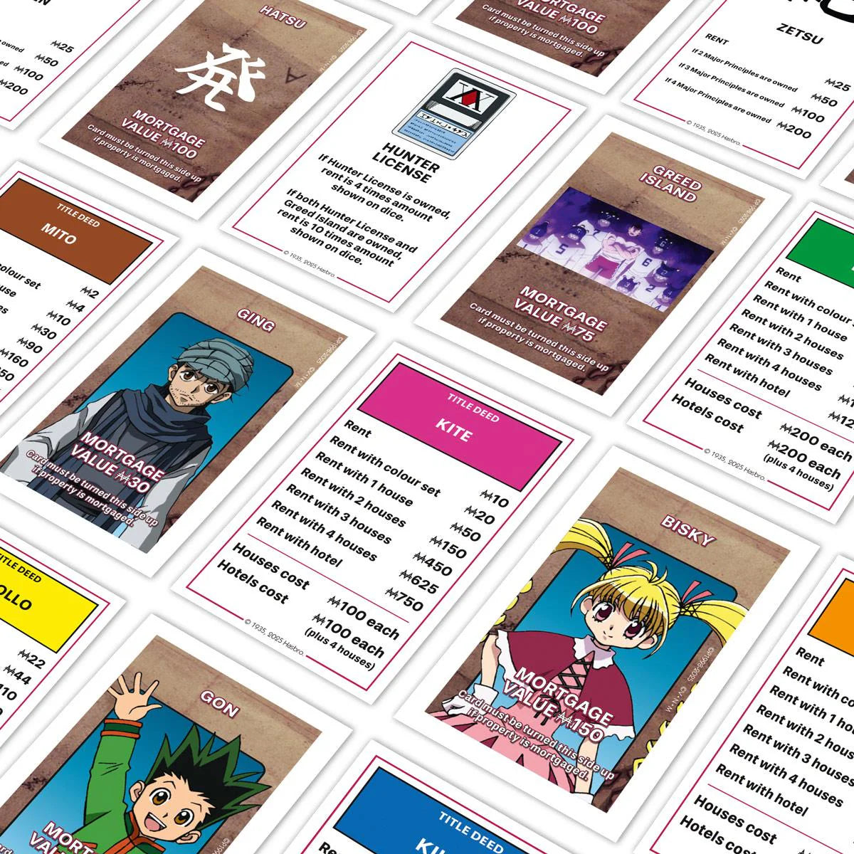 Hunter x Hunter Monopoly Board Game