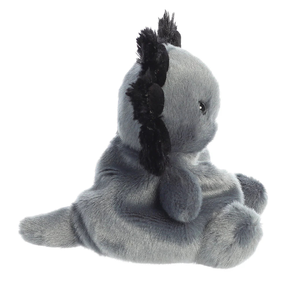 Palm Pals Onyx Axolotl Soft Toy