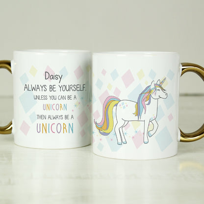 Personalised Always Be A Unicorn  Mug