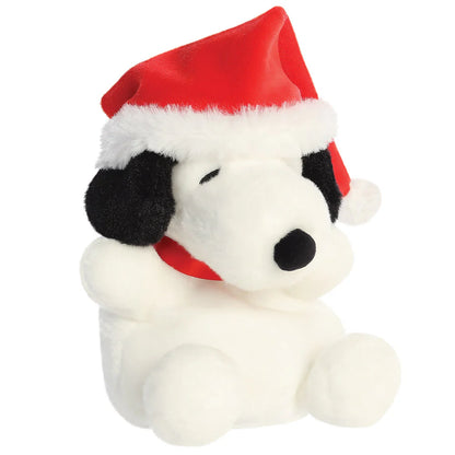 Palm Pals Santa Snoopy Soft Toy