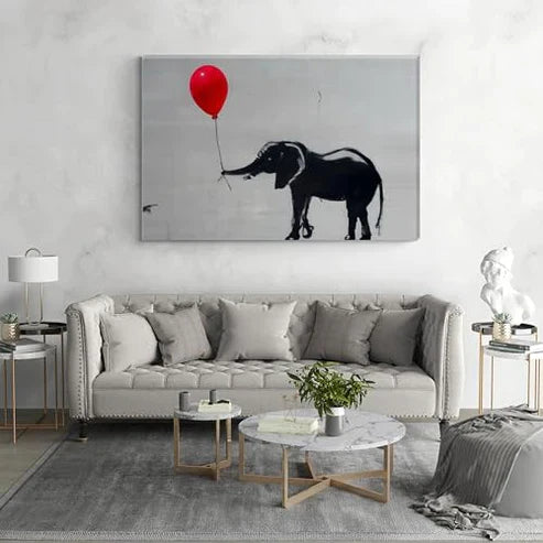 Banksy Inspired Balloons Are For Dumbo's Canvas