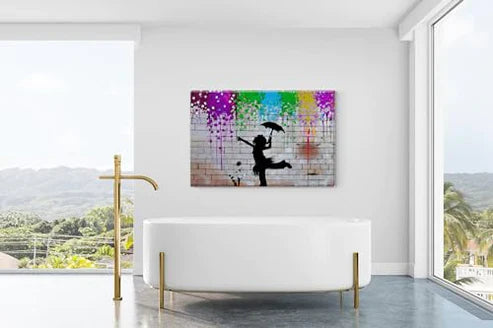 Banksy Inspired Art Of Dance Canvas