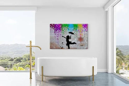 Banksy Inspired Art Of Dance Canvas