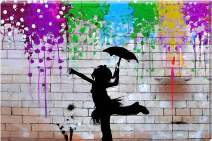 Banksy Inspired Art Of Dance Canvas