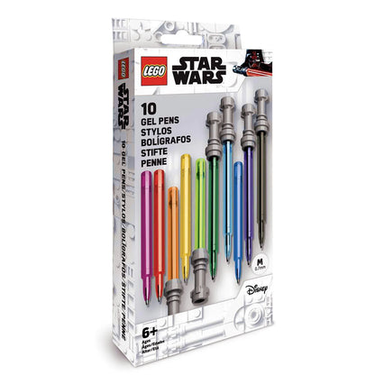 Lego Star Wars Lightsaber Gel Pen Multipack - Pack of 10