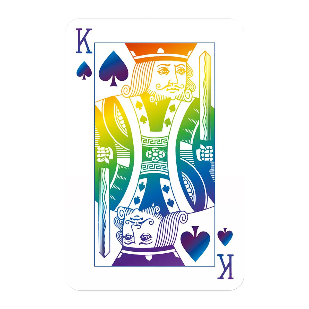 Rainbow Waddingtons Number 1 Playing Cards