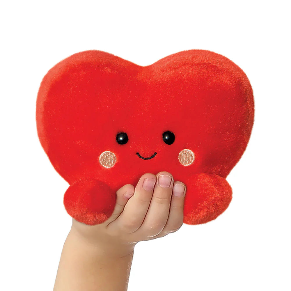 Palm Pals Amore Heart Soft Toy