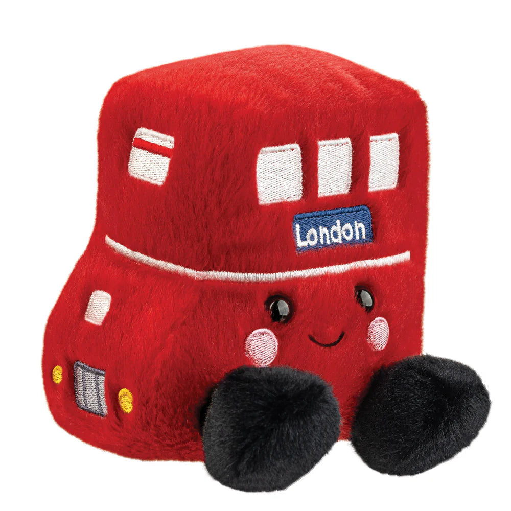 Palm Pals Bertie Red Bus Soft Toy