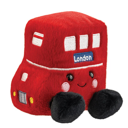 Palm Pals Bertie Red Bus Soft Toy