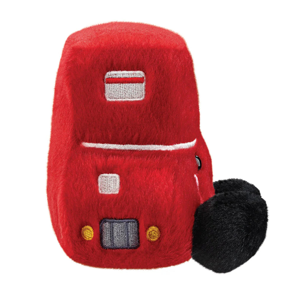 Palm Pals Bertie Red Bus Soft Toy