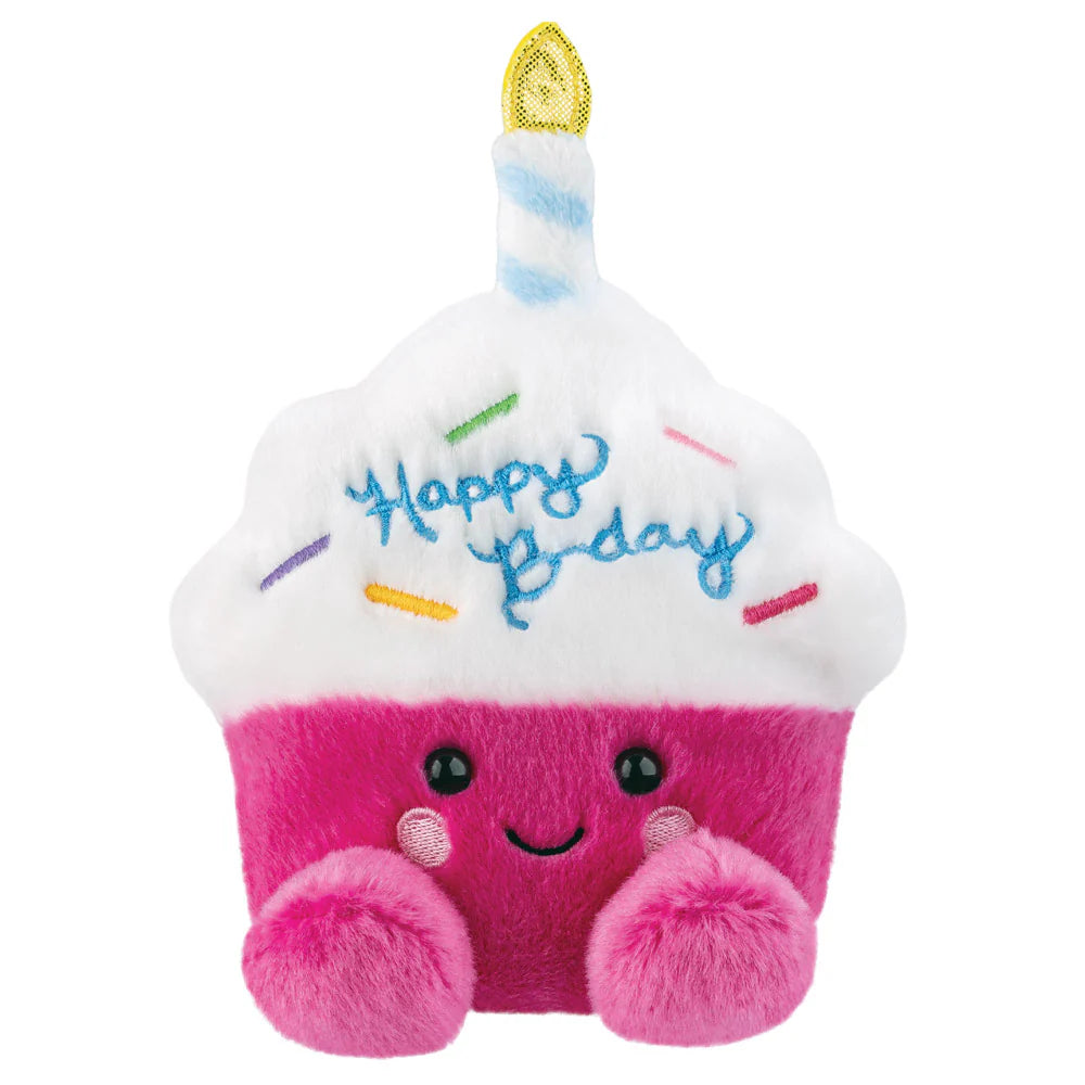 Palm Pals Sparkle Birthday Cake Soft Toy