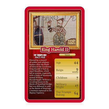 Kings and Queens Top Trumps Card Game