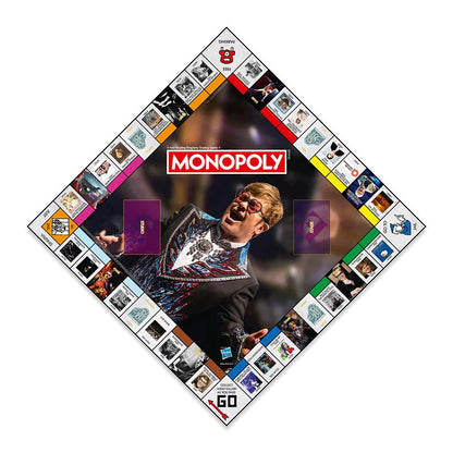 Elton John Monopoly Board Game