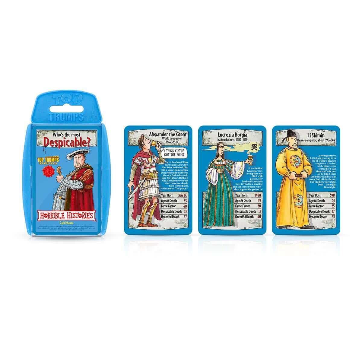 Horrible Histories Top Trumps Card Game
