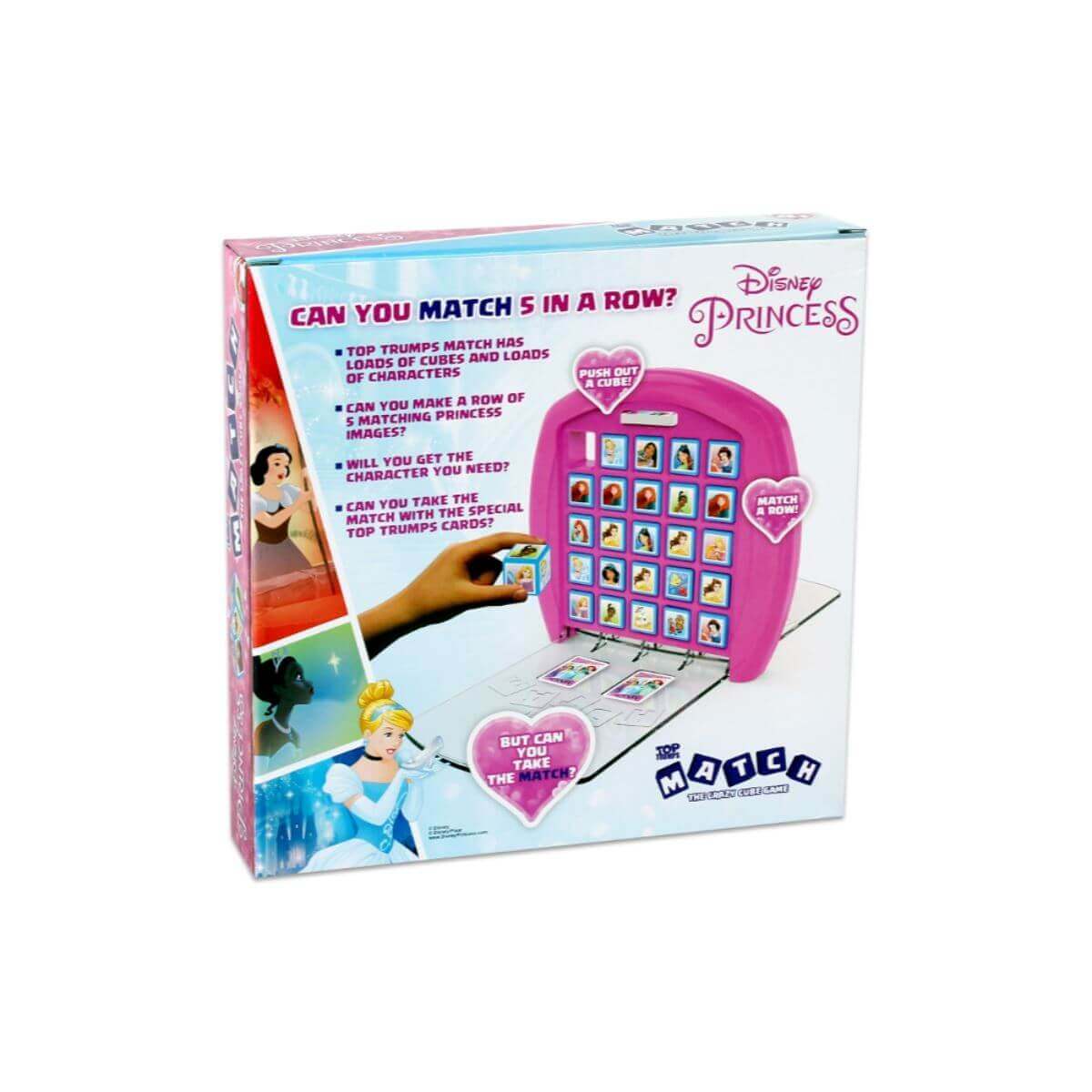 Disney Princess Top Trumps Match - The Crazy Cube Game