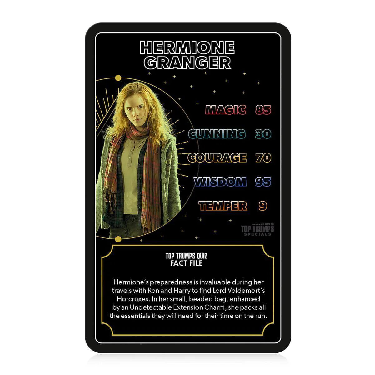 Harry Potter Heroes of Hogwarts Top Trumps Card Game