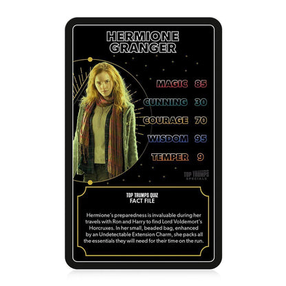Harry Potter Heroes of Hogwarts Top Trumps Card Game