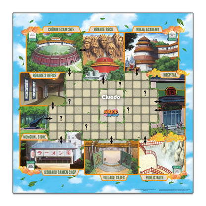 Naruto Cluedo Mystery Board Game