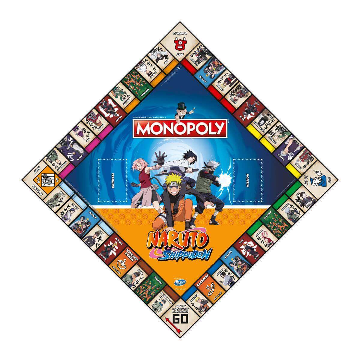 Naruto Monopoly Board Game