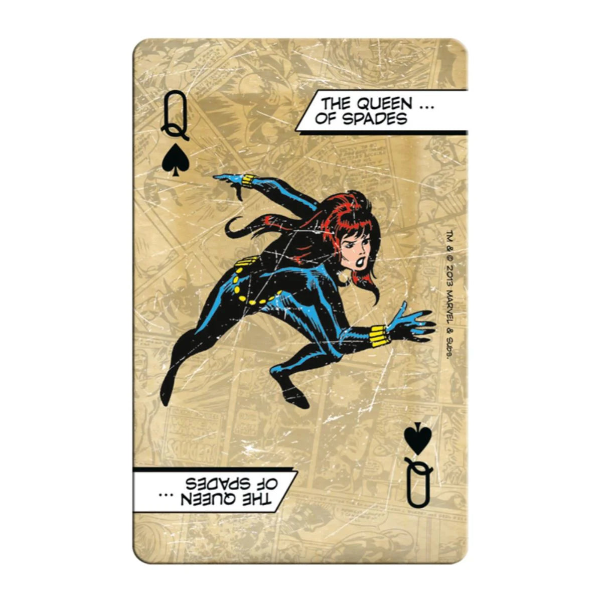 Marvel Comic Retro Number 1 Playing Cards