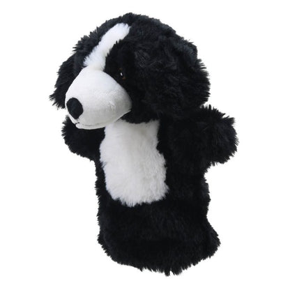 Border Collie Eco Hand Puppet