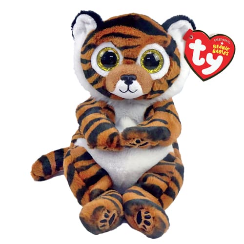 Ty© Cladia Striped Tiger Beanie Bellies