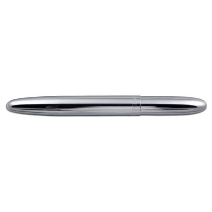 Fisher Space Bullet - Chrome Space Pen with Black Leather Pen Case