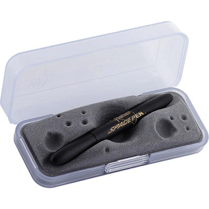 Fisher Space Bullet - Black Laser Engraved Logo Pen