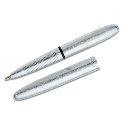 Fisher Space Bullet - Brushed Chrome Plated Ballpoint Pen