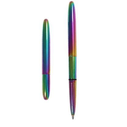 Fisher Space Bullet - Rainbow Titanium Nitrite Ballpoint Pen