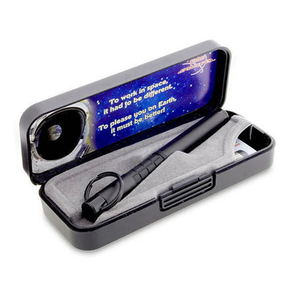 Fisher Space - Black Trekker Space Pen with Lanyard and Keyring