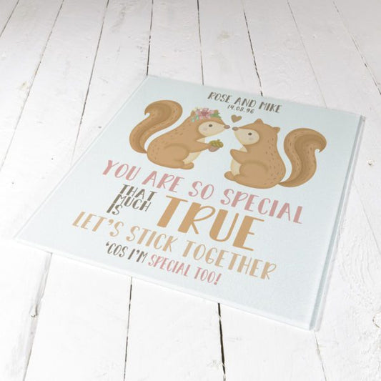 You Are So Special Personalised Chopping Board