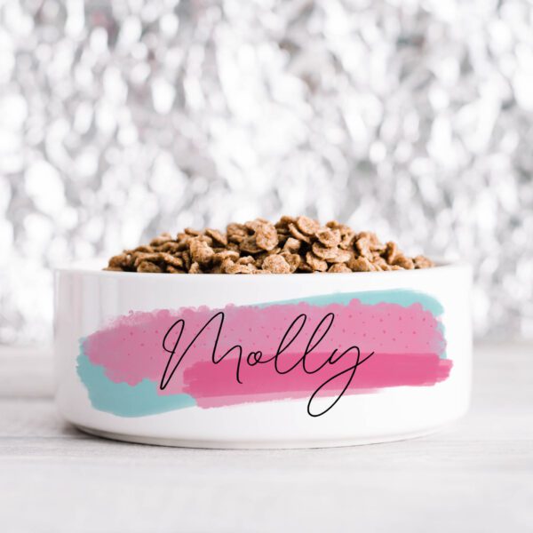 Bright Brush Personalised Pet Bowl