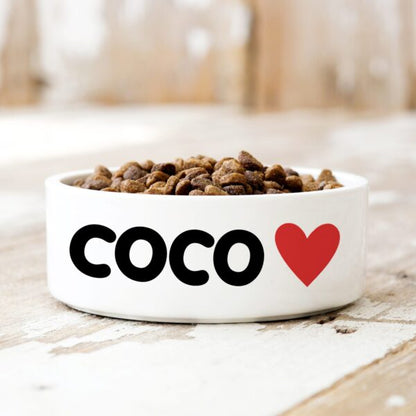 Big Heart 15CM Pet Bowl