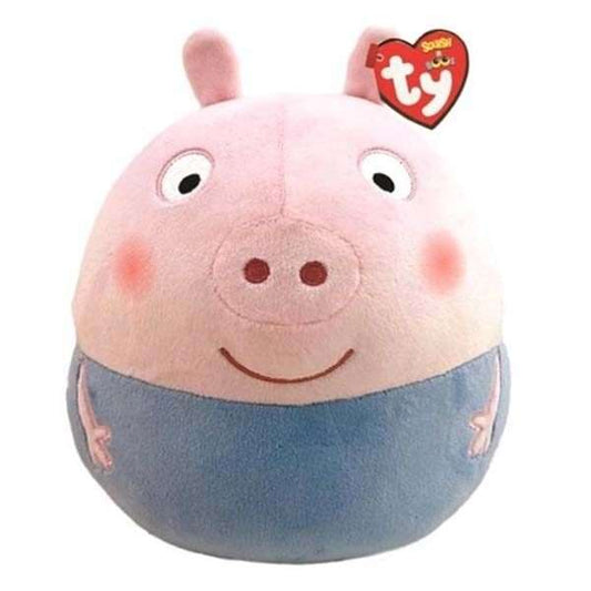 TY George Peppa Pig 10" Squishy Boo