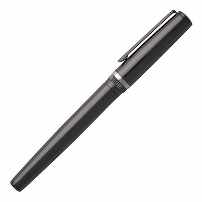 Hugo Boss Gear Metal Dark Chrome Fountain Pen
