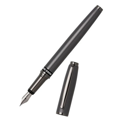 Hugo Boss Stream Gunmetal Fountain Pen