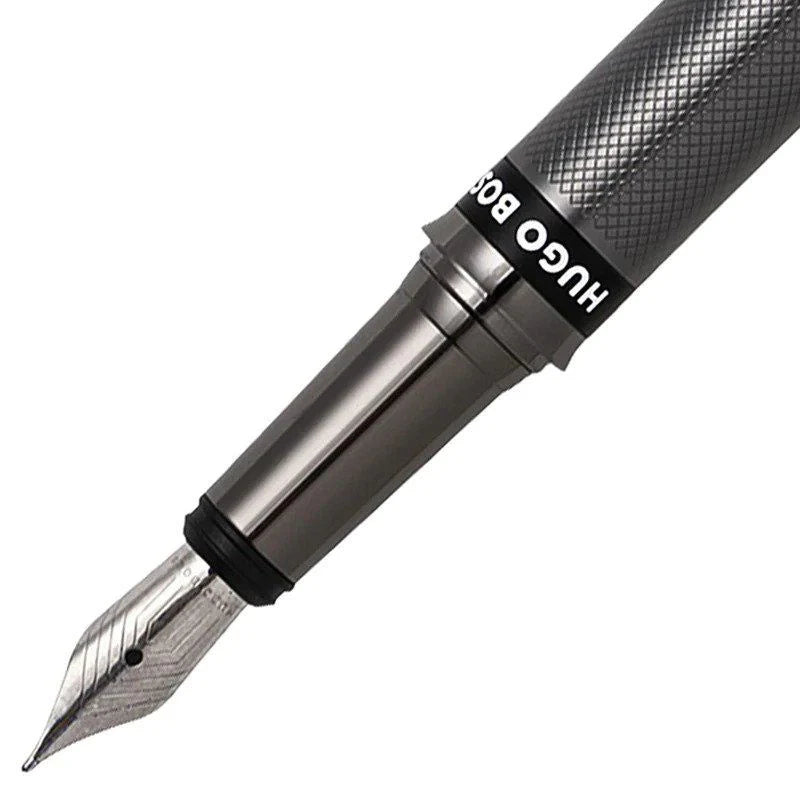 Hugo Boss Stream Gunmetal Fountain Pen