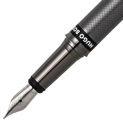 Hugo Boss Stream Gunmetal Fountain Pen