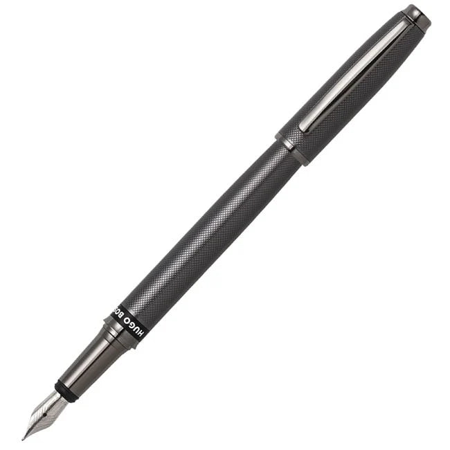 Hugo Boss Stream Gunmetal Fountain Pen