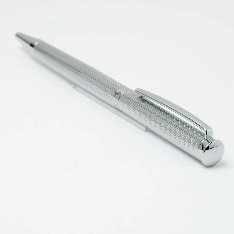 Hugo Boss Sophisticated Chrome Diamond Ballpoint Pen