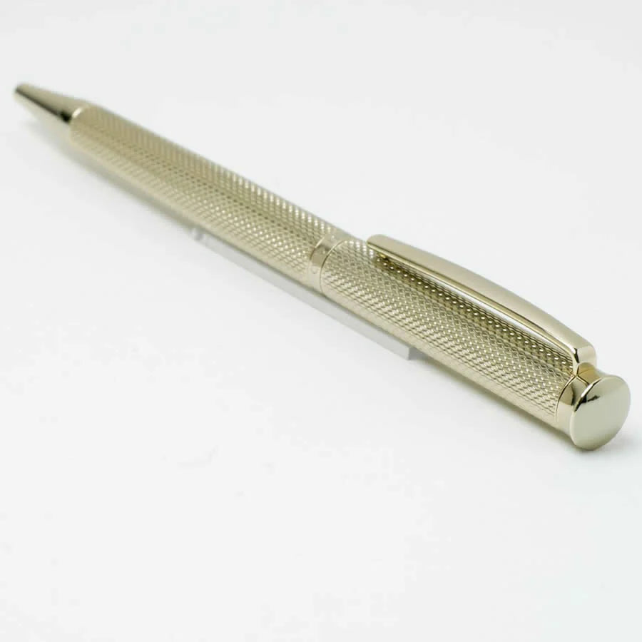 Hugo Boss Sophisticated Gold Diamond Ballpoint Pen