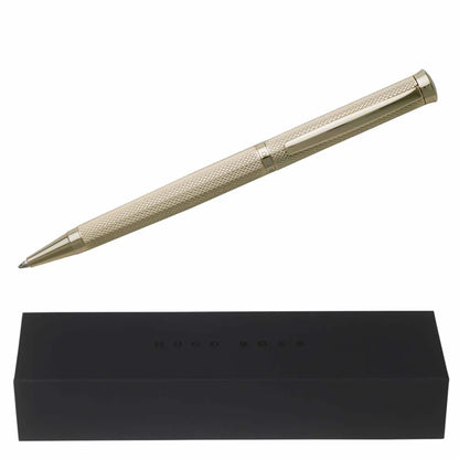 Hugo Boss Sophisticated Gold Diamond Ballpoint Pen