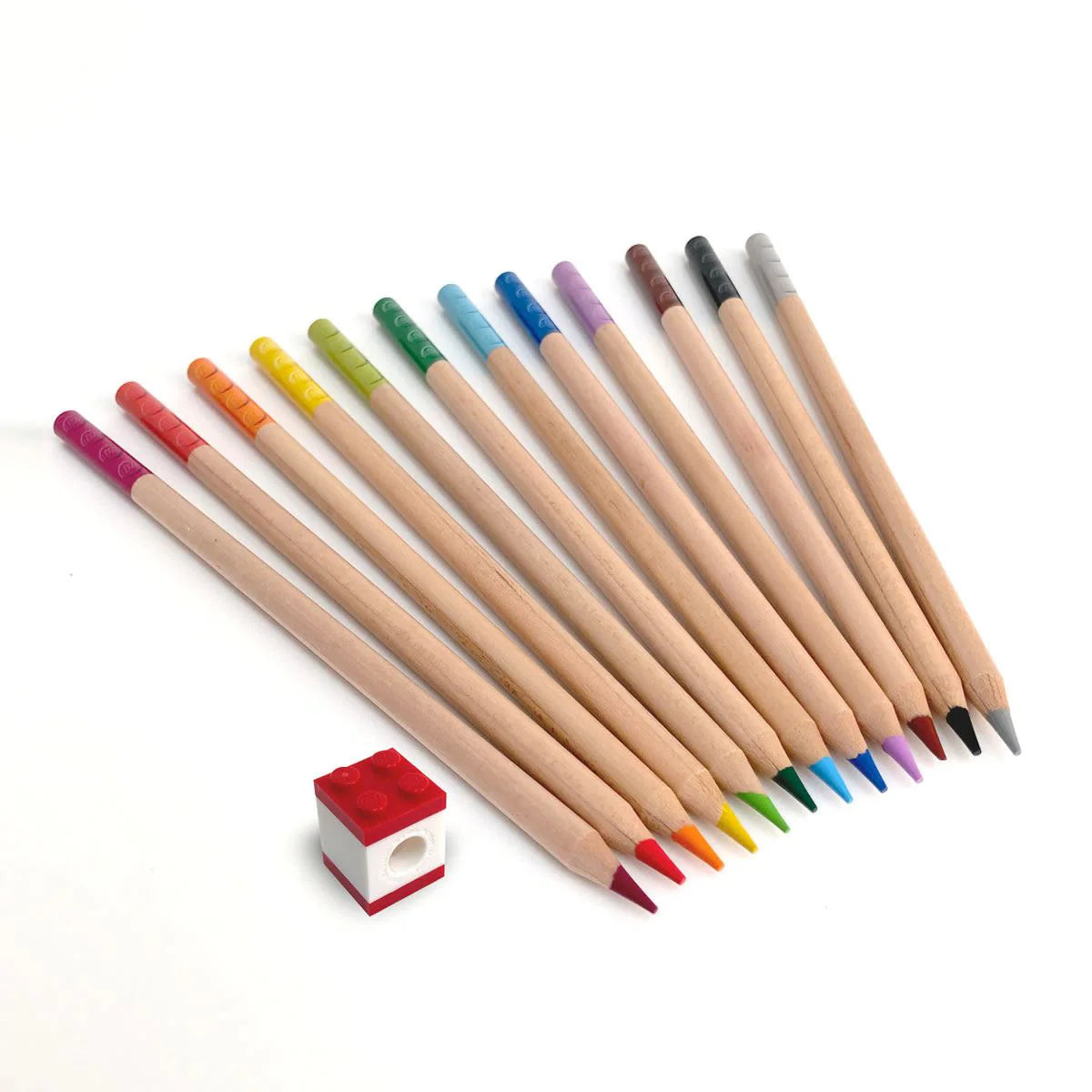 Lego 2.0 Colouring Pencils With Topper - Pack of 12