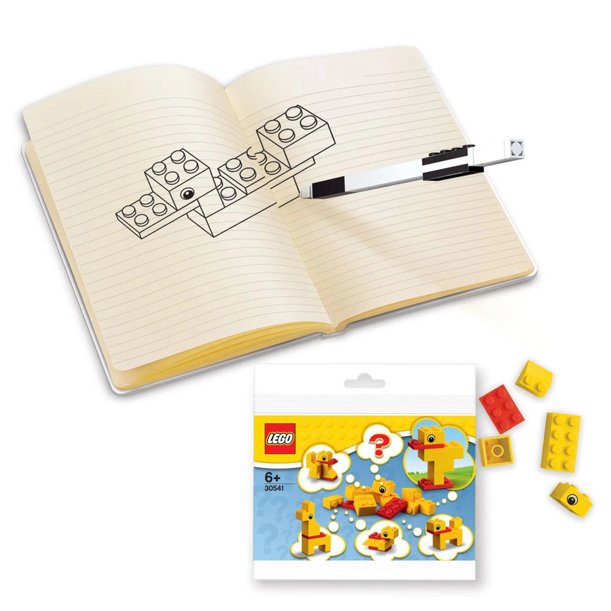 Lego 2.0 Duck Build Recruitment Bag Stationery Set