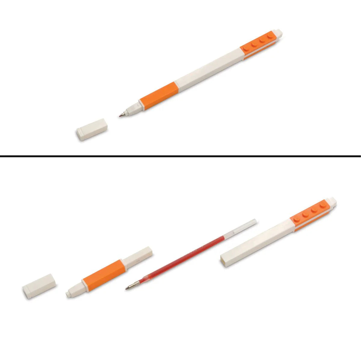Lego 2.0 Single Orange Gel Pen